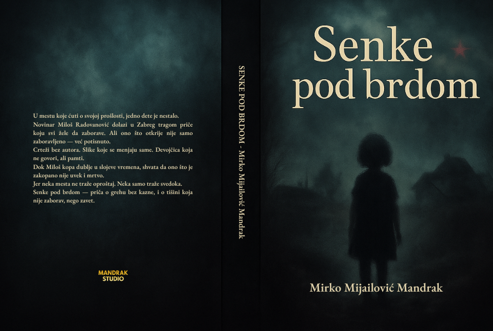 Korica knjige Senke pod brdom